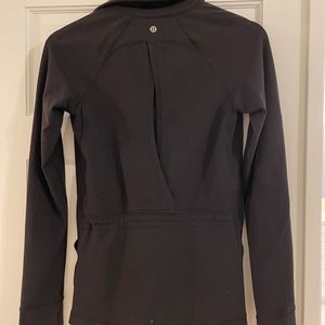 Lululemon black jacket, size 4